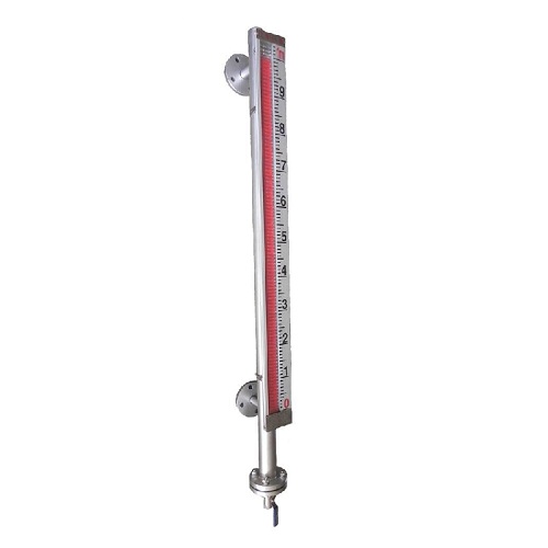 Magnetic flap level gauge